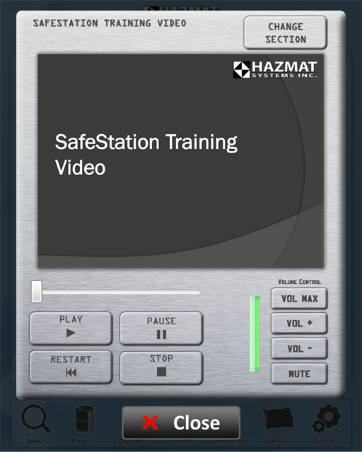 No need to go through a manual, simply watch the training video on the unit, and you're ready to go